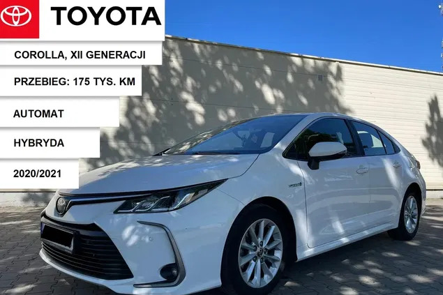 toyota białystok Toyota Corolla cena 72900 przebieg: 175000, rok produkcji 2020 z Białystok